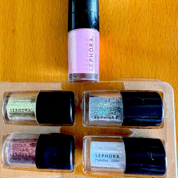 Sephora Other - Sephora Glitter pots plus one